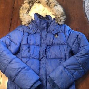 American eagle puffer coat